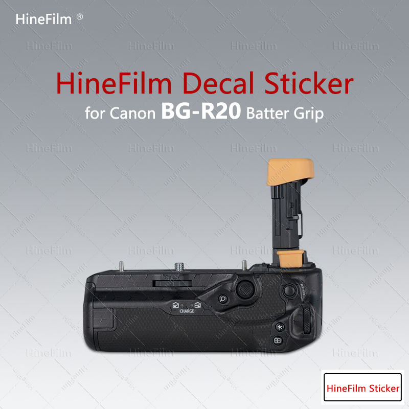 Camera Battery Grip - ผิว hinepilm สำหรับกล้อง BG-R20สติกเกอร์จับแบตเตอรี่สำหรับ Canon R5II