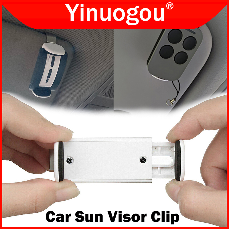 Remote Shutter Release - ใหม่รถผู้ถือคลิปกุญแจรถ Sun Visor คลิปควบคุมประตูโรงรถปรับ 47-70 มม.รีโมทคอนโทรลคลิปอุปกรณ์เสริมเปิด