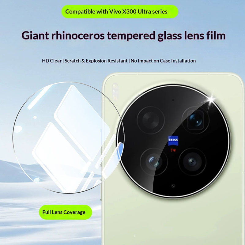 Photography Kit Vivo X300 - ฟิล์มกันรอยเลนส์กล้องแบบเต็มจอสำหรับ vivo X300 Ultra ฟิล์มกระจกนิรภัยป้องกันเลนส์ X300
