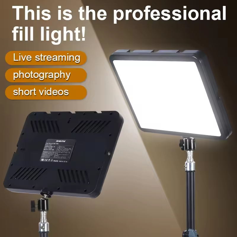 Video Led Light Panel - ไฟวิดีโอ Ambitful 280 LED 2800K-7000K ไฟแผงสตูดิโอ