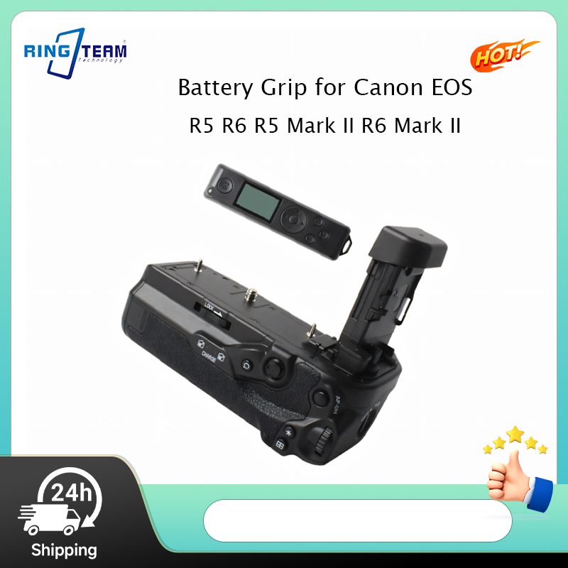 Camera Battery Grip - BG-R20 แบตเตอรี่กริปสำหรับกล้องแคนนอน R5 R6 R5 มาร์ค
