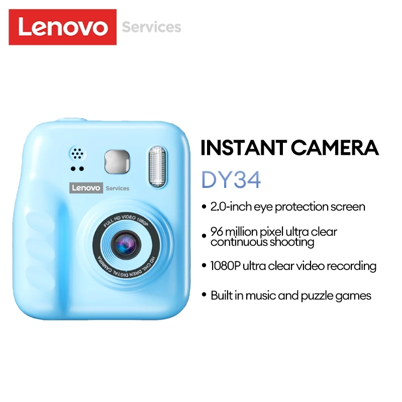 Photography Unit - กล้องถ่ายรูปพิมพ์ภาพทันทีสำหรับเด็ก Lenovo Color Printing Camera ความจุ