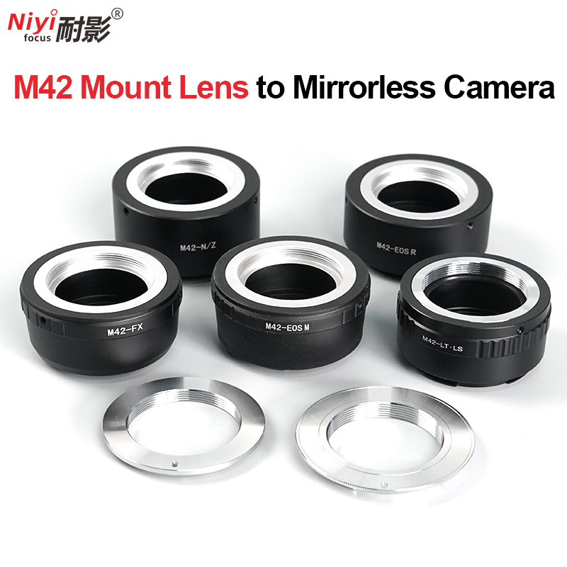 Macro Extension Tube - M42 อะแดปเตอร์เลนส์กล้องเลนส์อะแดปเตอร์แปลงแหวนสําหรับ M42 Mount เลนส์ Sony