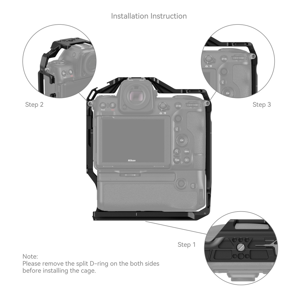 Camera Battery Grip - ชุดอุปกรณ์ SmallRig สำหรับกล้อง Nikon Z 8