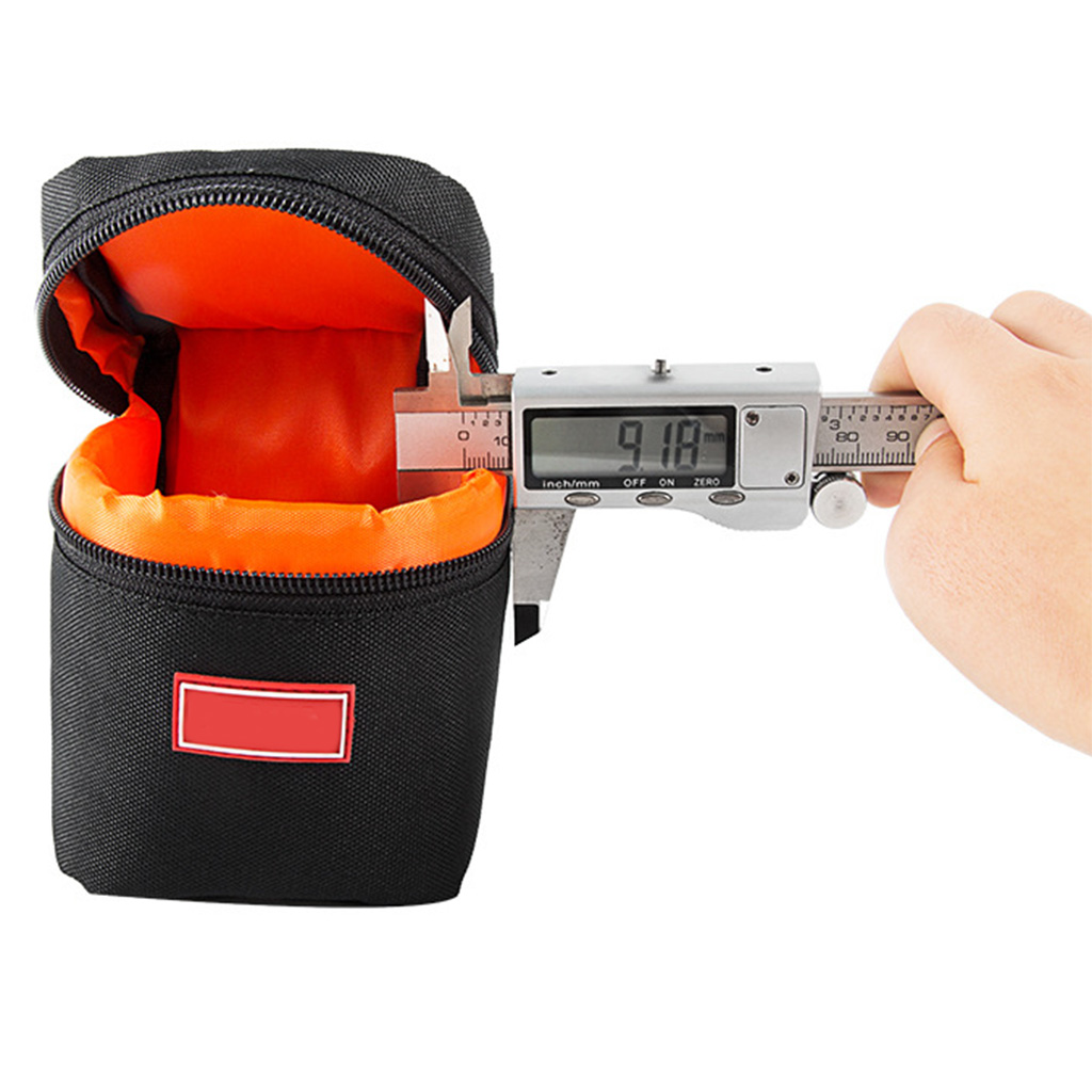 Lens Case Pouch - ป้องกันกระเป๋ากล้องเลนส์กระเป๋ากระเป๋าสำหรับกล้อง DSLR เลนส์อุปกรณ์การถ่ายภาพถุงเบาะ