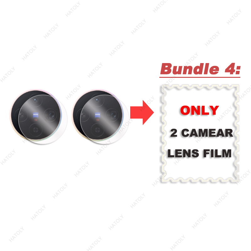 Photography Kit Vivo X300 - ฟิล์มกันรอยหน้าจอแบบ 4-in-1 สำหรับ vivo X300 ฟิล์มกันรอยแบบใส