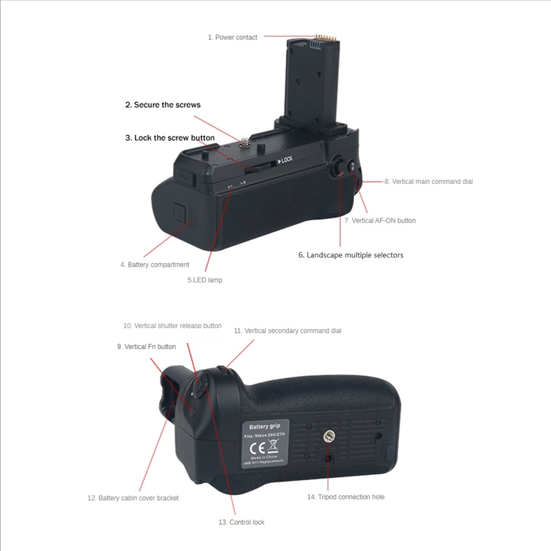 MB-N11 SLR กล้องด้ามจับแนวตั้ง - Camera Battery Grip บทวิจารณ์และราคา