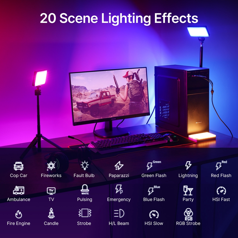 ไฟวิดีโอ ULANZI LT002 RGB, ไฟ  - Video Led Light Panel บทวิจารณ์และราคา