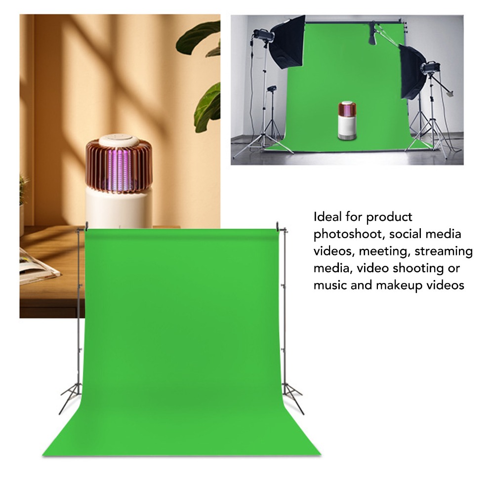 ฉากหลังผ้าโพลีเอสเตอร์ความหนาแ - Photography High Key บทวิจารณ์และราคา
