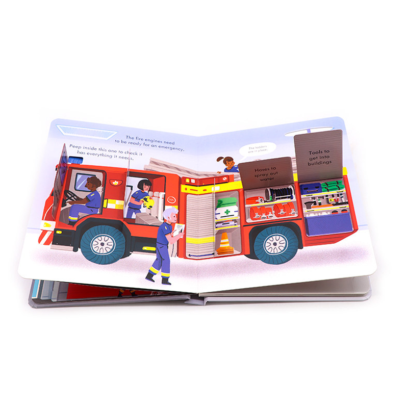 Usborne Peep Inside: รถดับเพลิ - Photography Job บทวิจารณ์และราคา