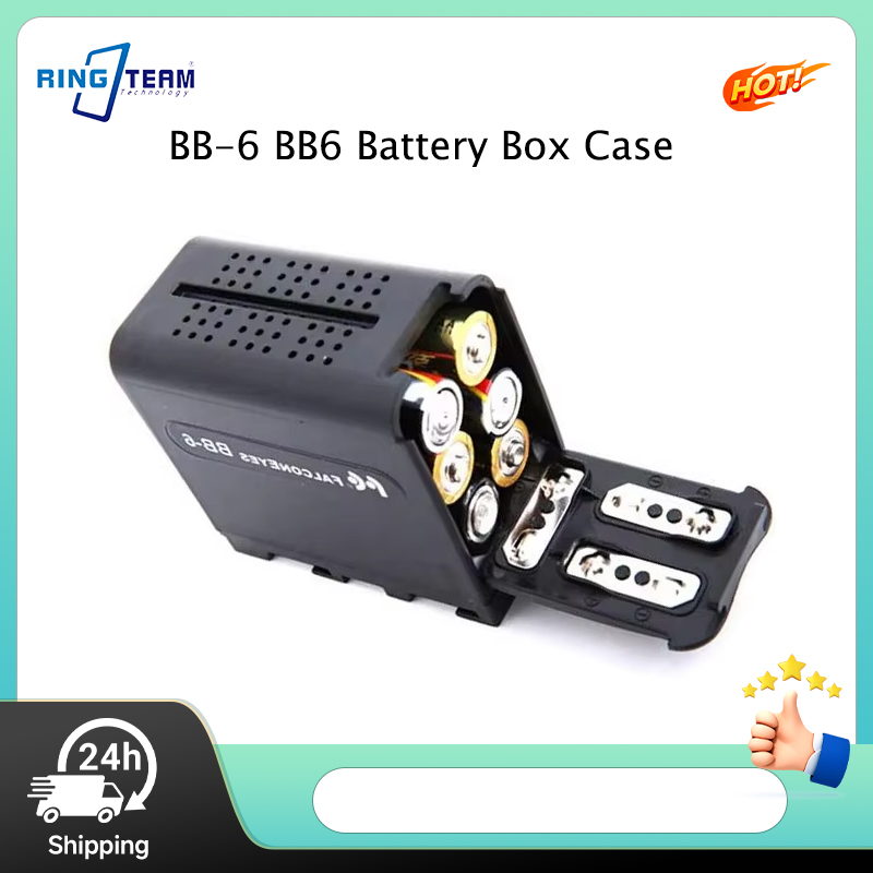 BB-6 BB6 กล่องแบตเตอรี่สำหรับแ - Video Led Light Panel บทวิจารณ์และราคา
