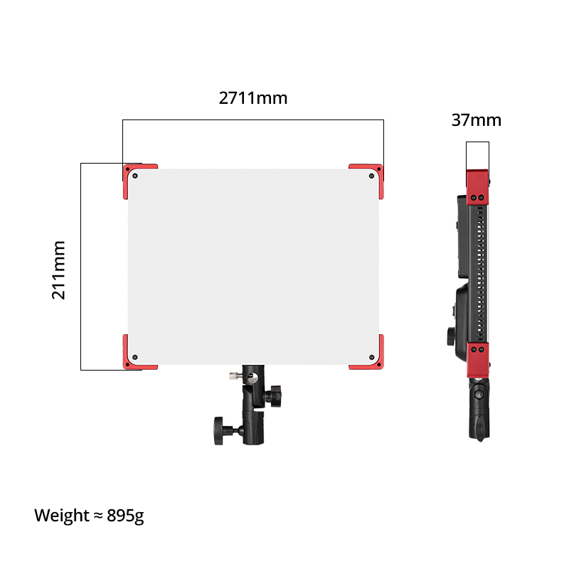 ไฟวิดีโอ LED แบบแผง AMBITFUL L - Video Led Light Panel บทวิจารณ์และราคา