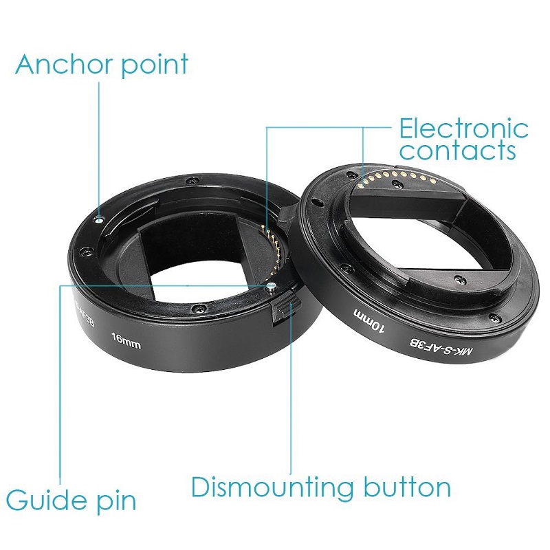 ไมเก้ โอโต้ ฟอกัส แมโคร ท่อขยา - Macro Extension Tube บทวิจารณ์และราคา