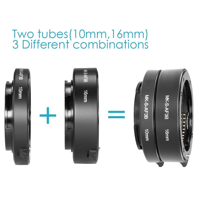 ไมเก้ โอโต้ ฟอกัส แมโคร ท่อขยา - Macro Extension Tube บทวิจารณ์และราคา