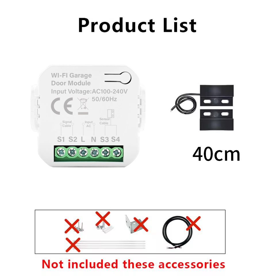 สวิตช์ประตูโรงรถอัจฉริยะ Tuya  - Remote Shutter Release บทวิจารณ์และราคา