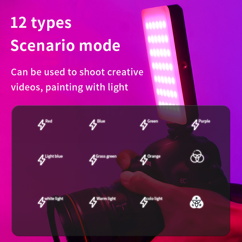 RGB Video Light แบบพกพา LED กล - Video Led Light Panel บทวิจารณ์และราคา