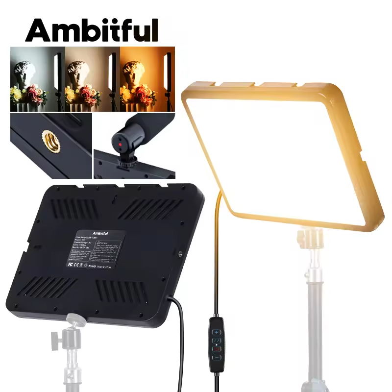 ไฟวิดีโอ Ambitful 280 LED 2800 - Video Led Light Panel บทวิจารณ์และราคา