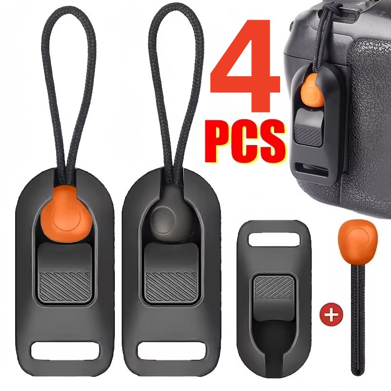 1-4 ชิ้นชุดขั้วต่อแบบปลดเร็วสา - Camera Wrist Strap บทวิจารณ์และราคา
