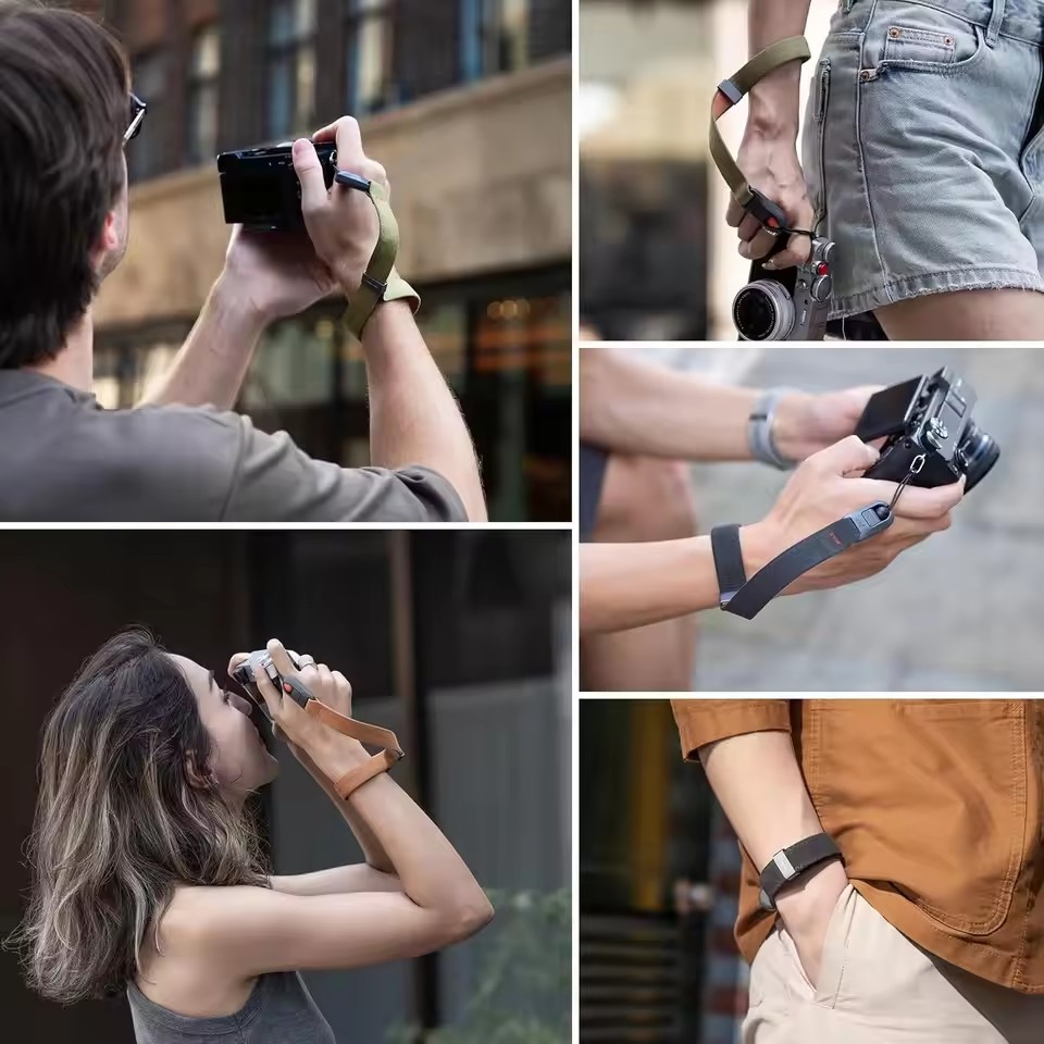 1-4 ชิ้นชุดขั้วต่อแบบปลดเร็วสา - Camera Wrist Strap บทวิจารณ์และราคา