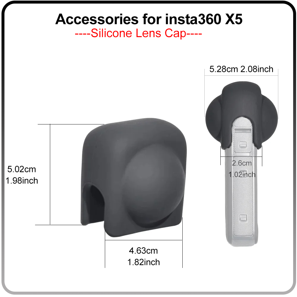 ฝาครอบเลนส์ ซิลิโคนป้องกัน ฝาป - Lens Case Pouch บทวิจารณ์และราคา