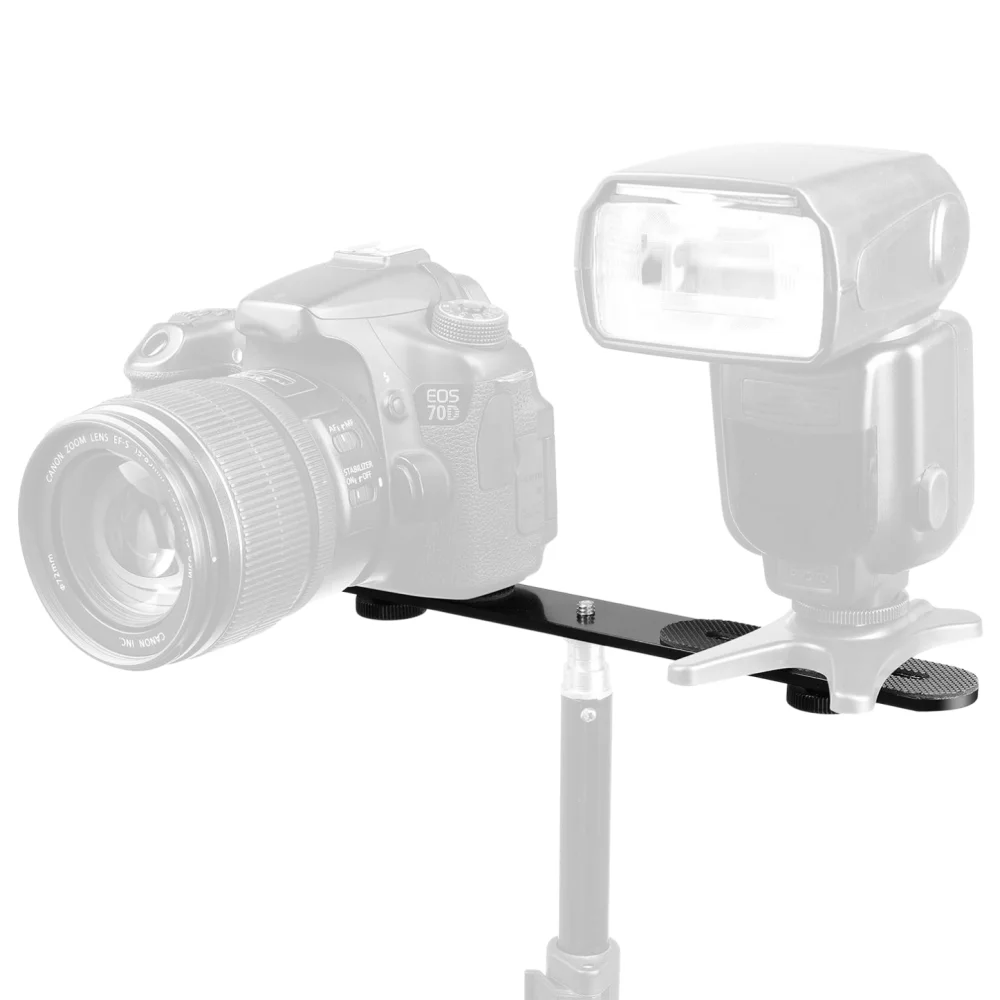 ขายึดแฟลชแบบ Dual Hot Shoe ทำจ - Hot Shoe Adapter บทวิจารณ์และราคา