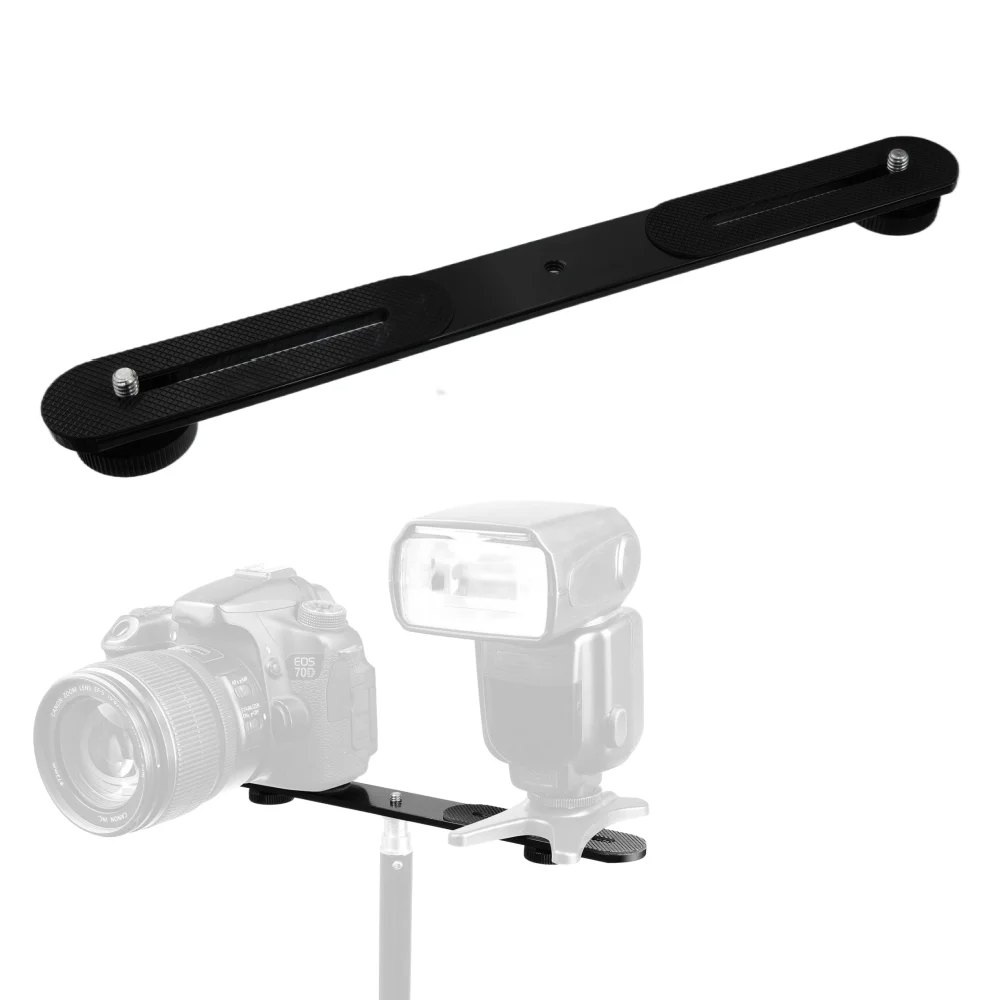 ขายึดแฟลชแบบ Dual Hot Shoe ทำจ - Hot Shoe Adapter บทวิจารณ์และราคา