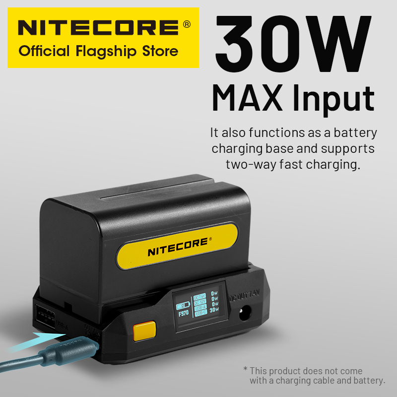 NITECORE BAP10 NP-F แบตเตอรี่แ - Photography Unit บทวิจารณ์และราคา