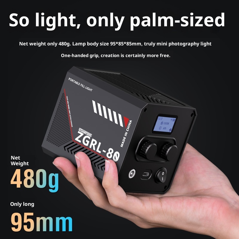 ไฟวิดีโอ LED COB ZGRL80 80W แบ - Camera Battery Grip บทวิจารณ์และราคา