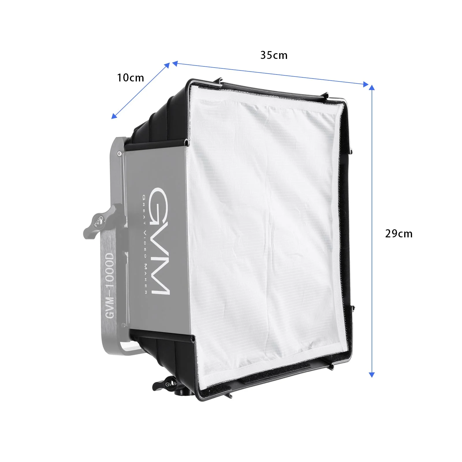 GVM ซอฟท์บ็อกซ์ดิฟฟิวเซอร์สำหร - Video Led Light Panel บทวิจารณ์และราคา