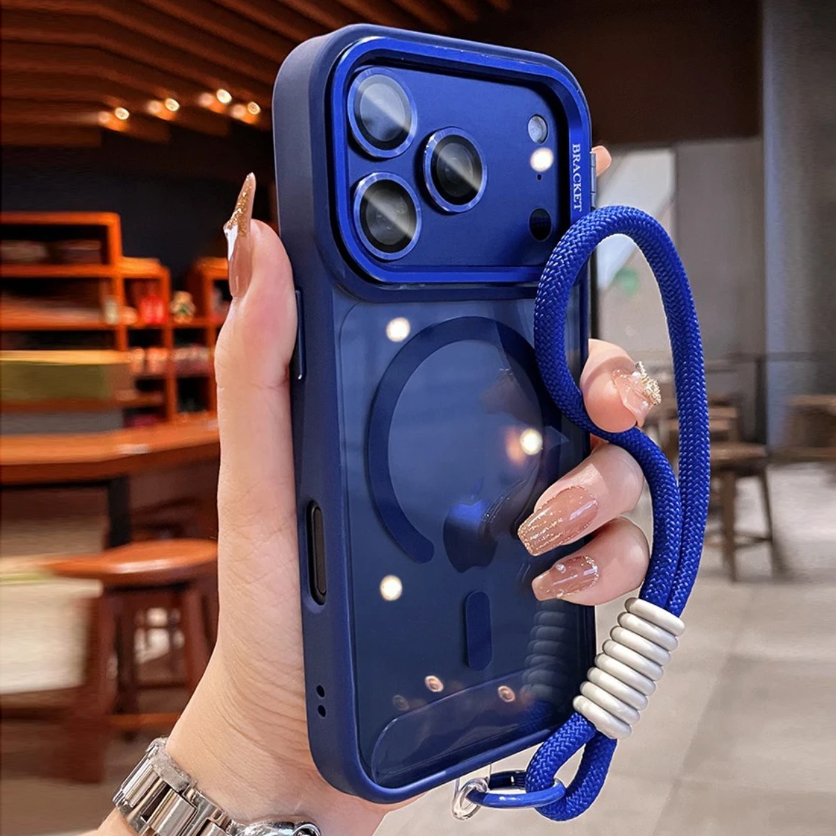 เคสโทรศัพท์พร้อมสายคล้องมือแบบ - Camera Wrist Strap บทวิจารณ์และราคา