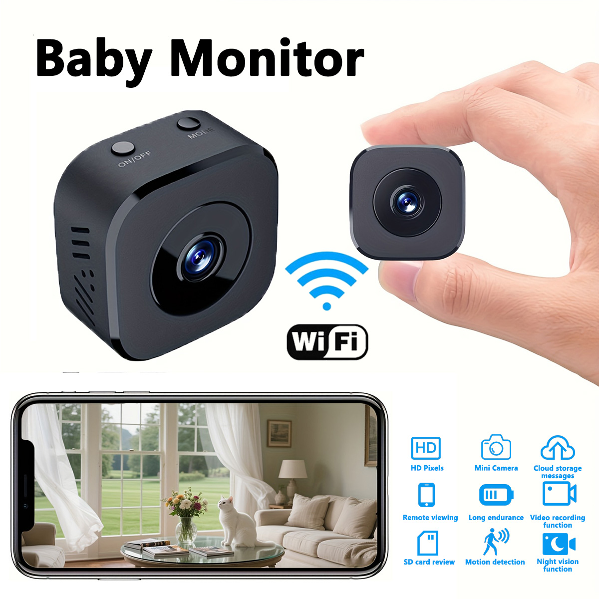 1080P HD Mini WiFi กล้องความปล - Photography Unit บทวิจารณ์และราคา