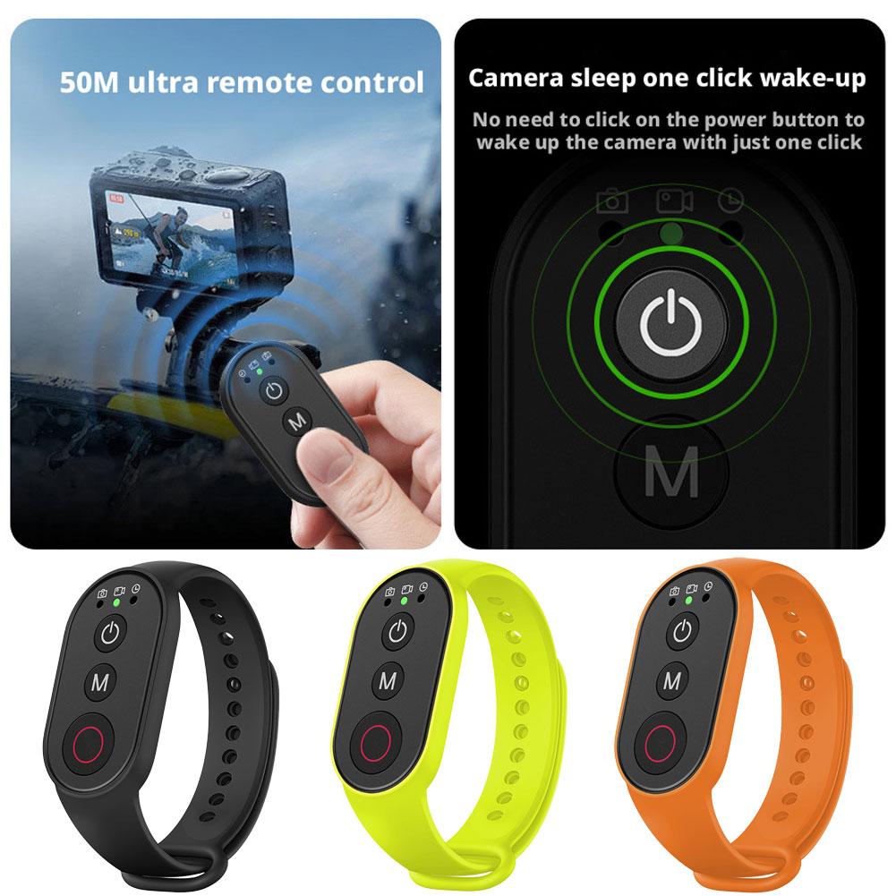 รีโมทคอนโทรลไร้สายบลูทูธสำหรับ - Camera Wrist Strap บทวิจารณ์และราคา