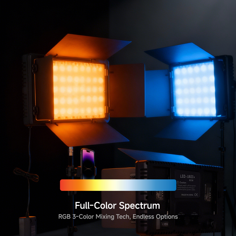 ไฟ LED U600 สำหรับถ่ายภาพในร่ม - Video Led Light Panel บทวิจารณ์และราคา
