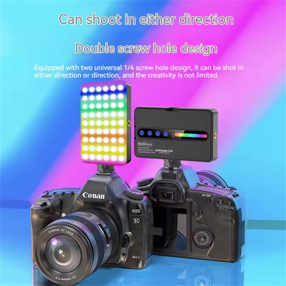 ไฟกล้อง LED RGB ชุดไฟวิดีโอสีเ - Video Led Light Panel บทวิจารณ์และราคา