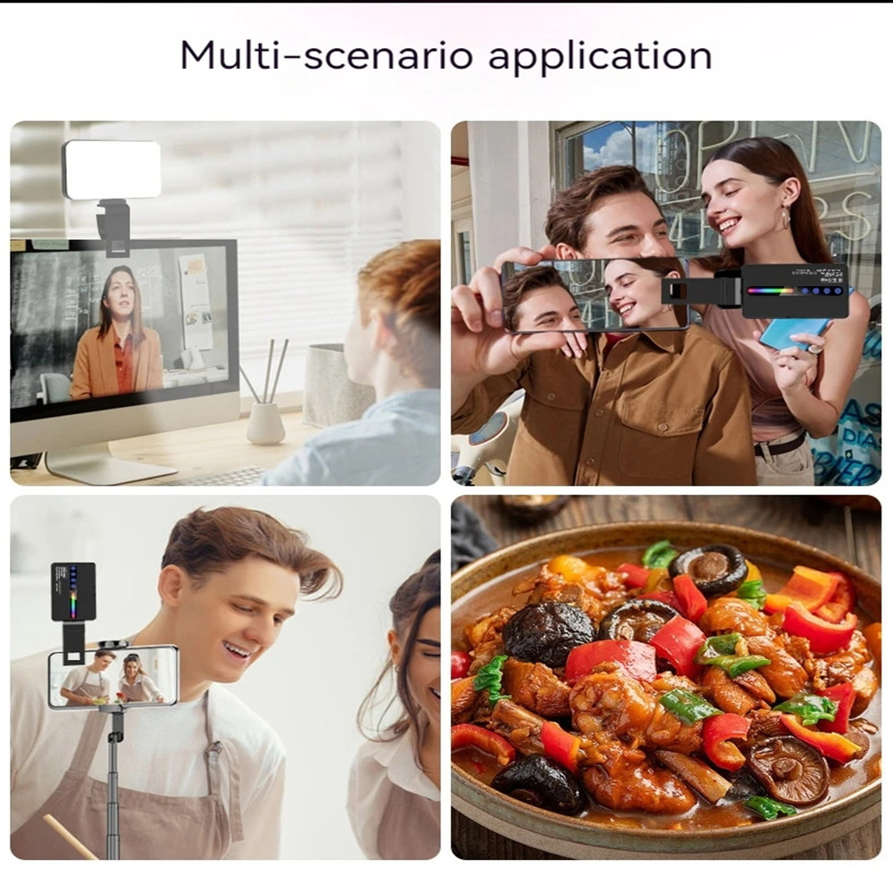 ไฟกล้อง LED RGB ชุดไฟวิดีโอสีเ - Video Led Light Panel บทวิจารณ์และราคา