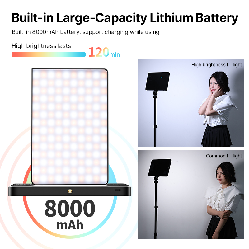 Ulanzi ไฟวิดีโอ RGB 15W LT003แ - Video Led Light Panel บทวิจารณ์และราคา