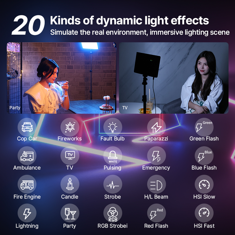 Ulanzi ไฟวิดีโอ RGB 15W LT003แ - Video Led Light Panel บทวิจารณ์และราคา