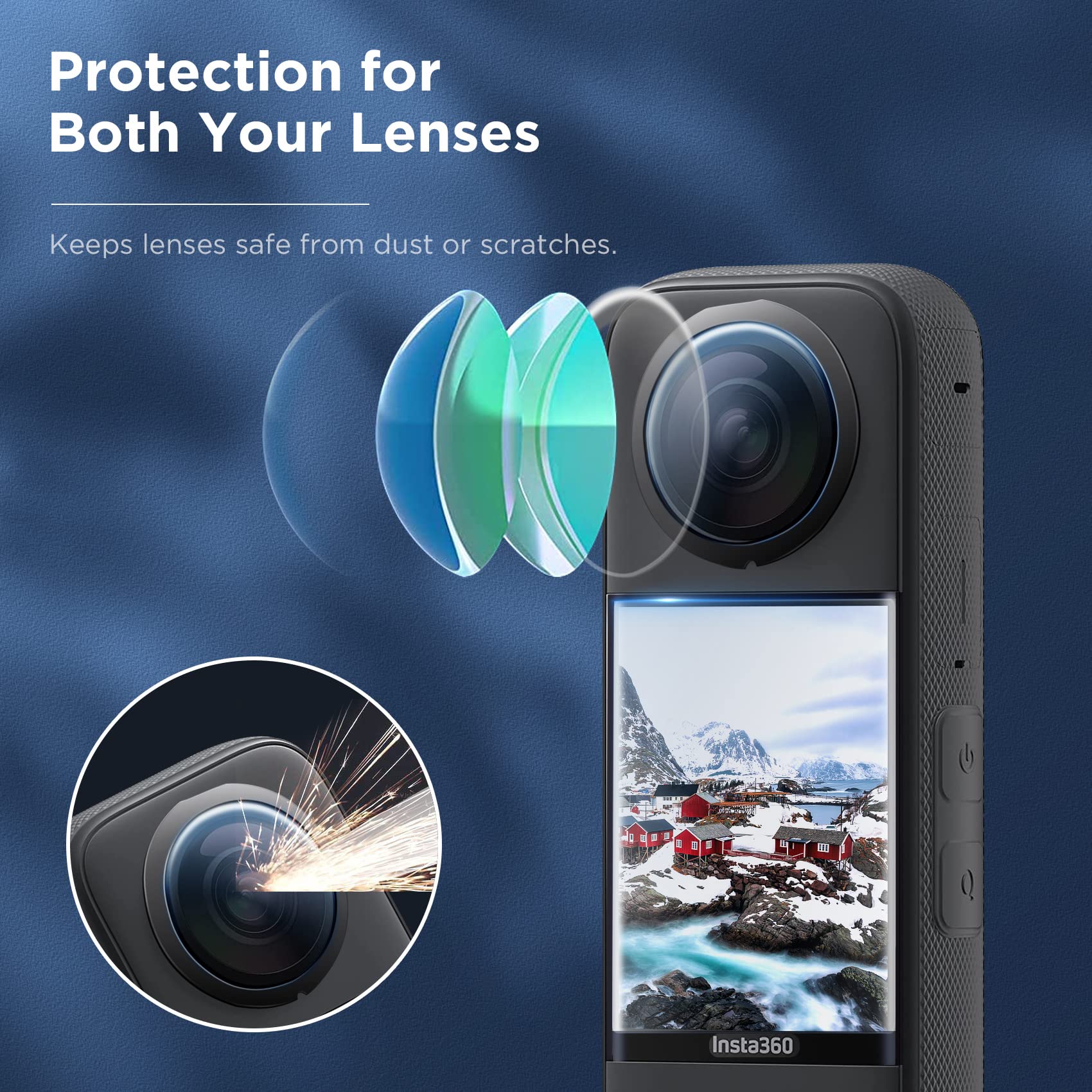 ชุดอุปกรณ์เสริมสำหรับอินสตา 36 - Lens Case Pouch บทวิจารณ์และราคา