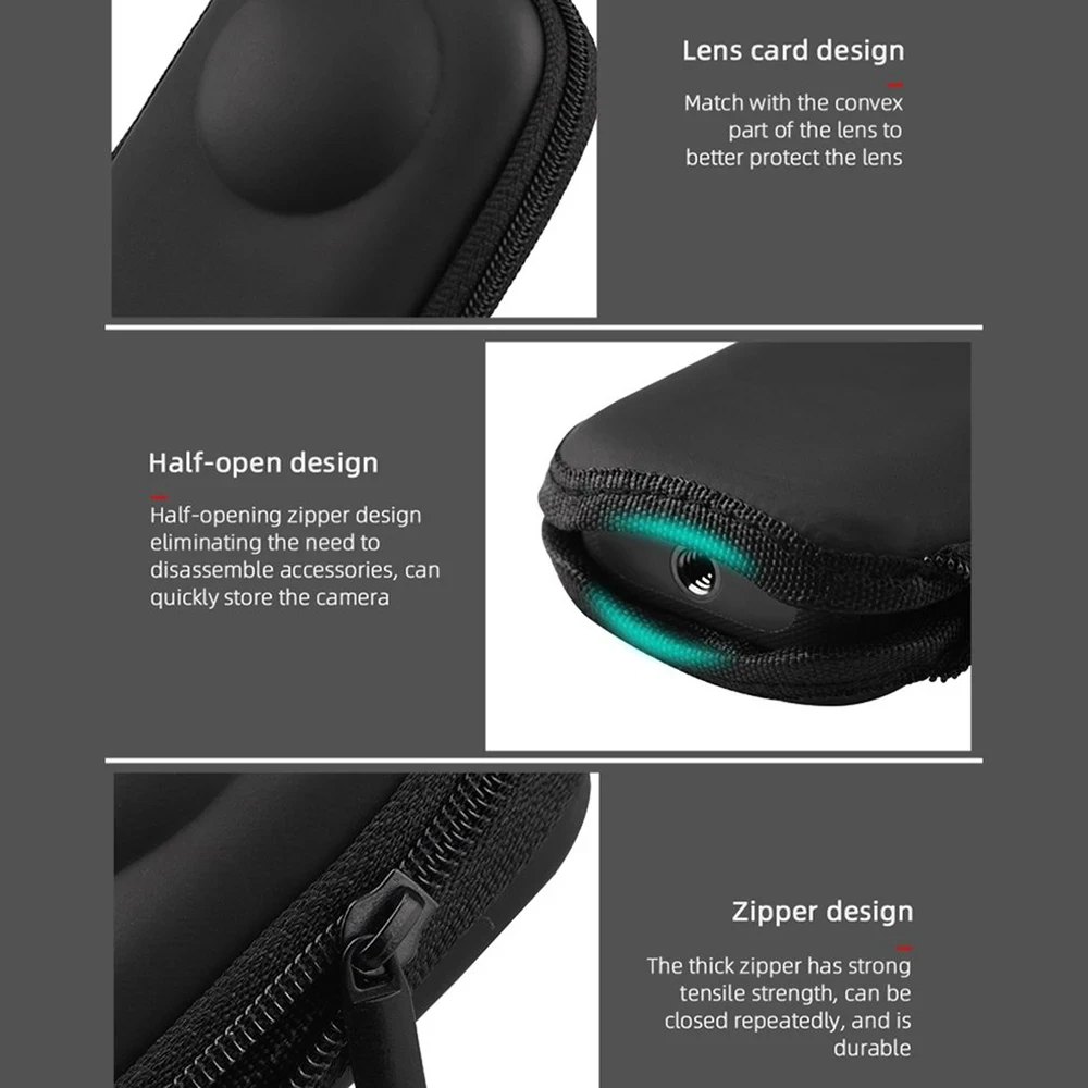 ชุดอุปกรณ์เสริมสำหรับอินสตา 36 - Lens Case Pouch บทวิจารณ์และราคา