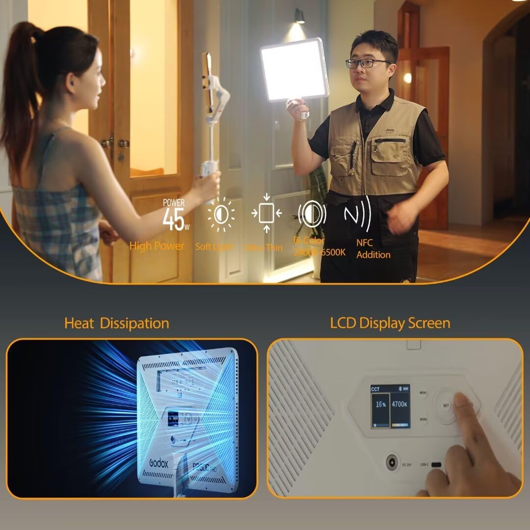 Godox P260C Pro LED Video Ligh - Video Led Light Panel บทวิจารณ์และราคา