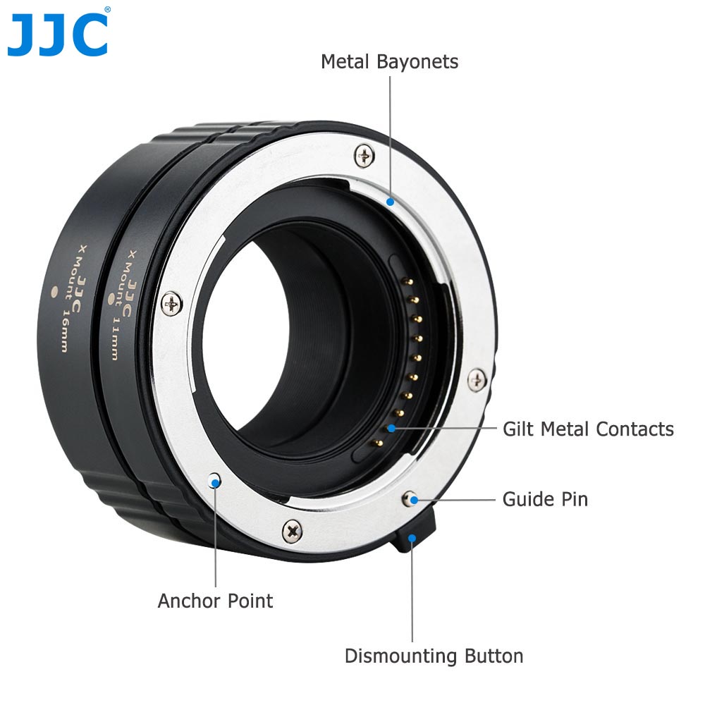 ชุดอุปกรณ์ขยายระยะมาโคร JJC X  - Macro Extension Tube บทวิจารณ์และราคา
