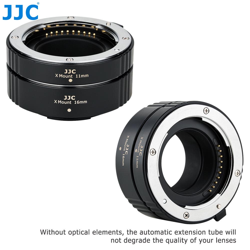ชุดอุปกรณ์ขยายระยะมาโคร JJC X  - Macro Extension Tube บทวิจารณ์และราคา