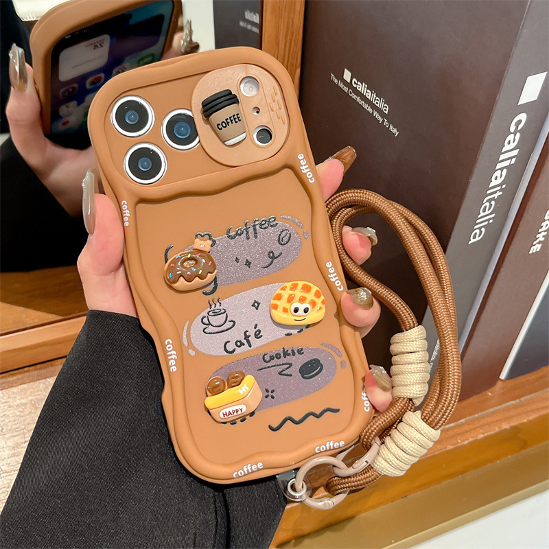 เคสโทรศัพท์ลายการ์ตูนขนมปัง 3  - Camera Wrist Strap บทวิจารณ์และราคา
