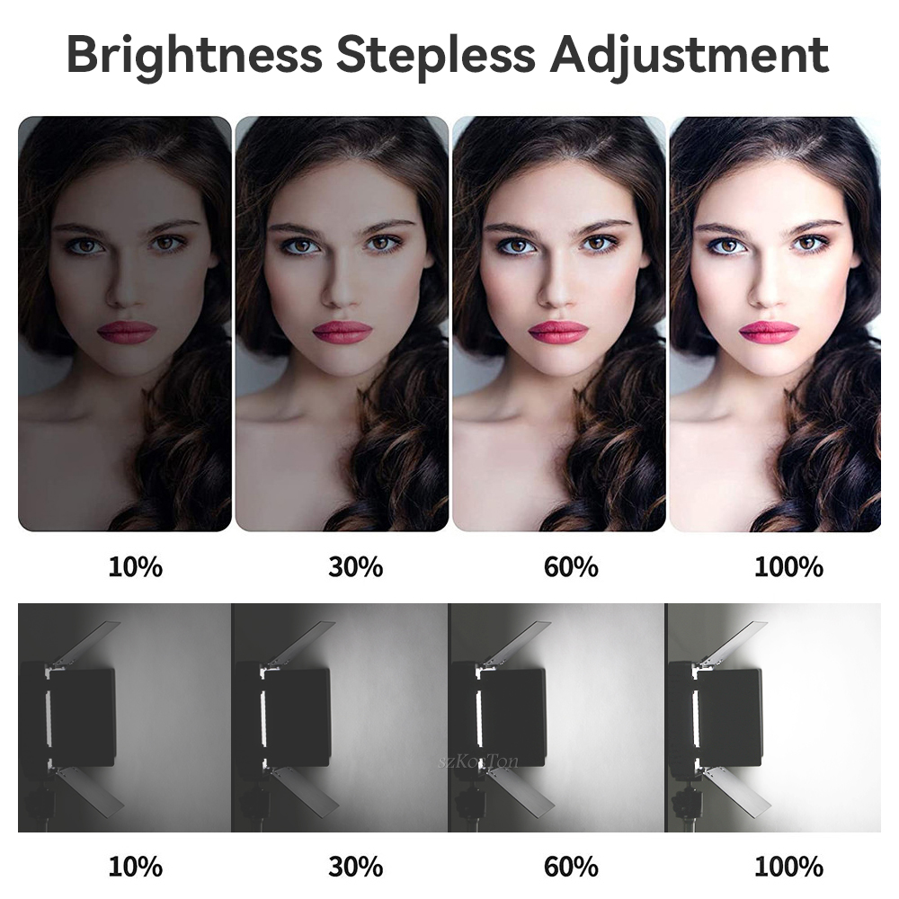 U800 U600 LED Photo Studio แฟล - Video Led Light Panel บทวิจารณ์และราคา