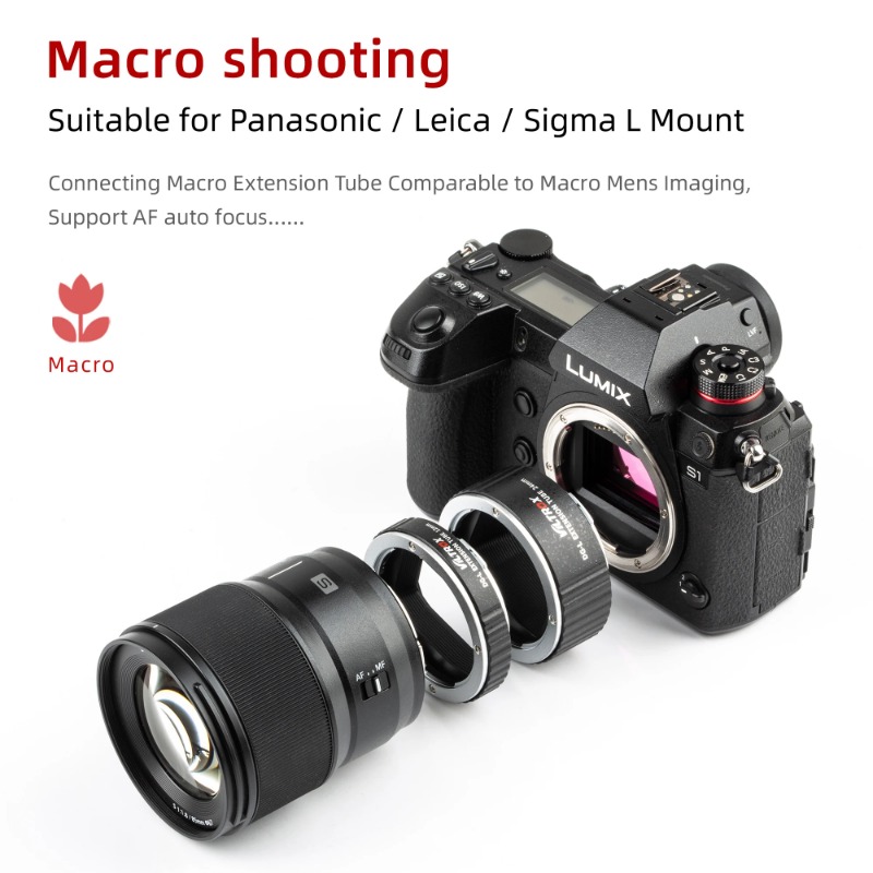 Viltrox DG-L ออโต้โฟกัสมาโครส่ - Macro Extension Tube บทวิจารณ์และราคา